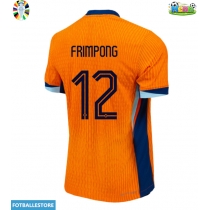Nederland Jeremie Frimpong #12 Hjemmedrakt EM 2024 Kortermet